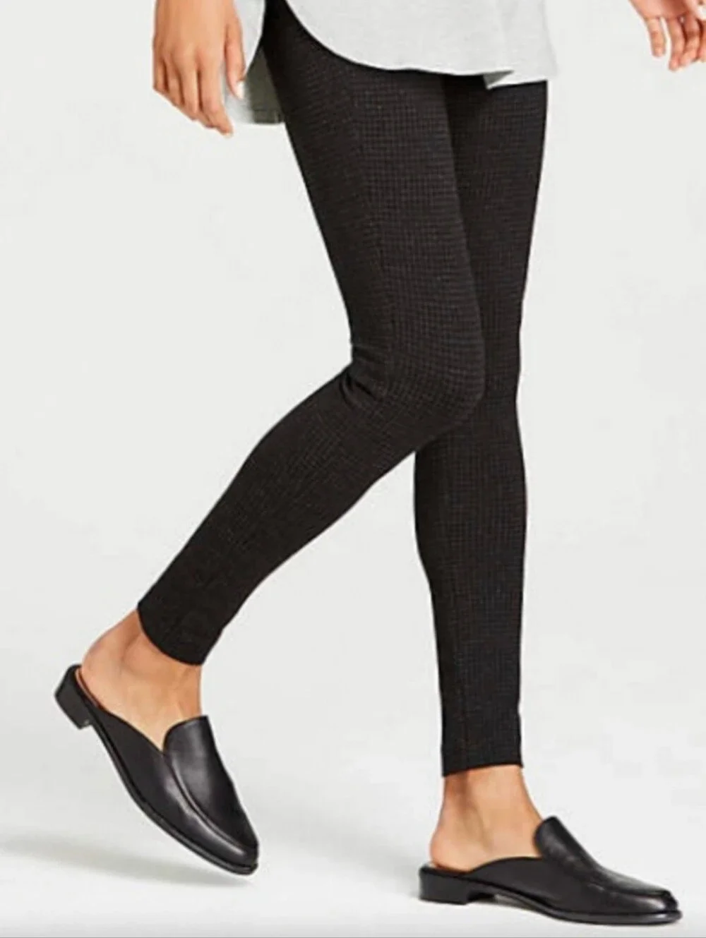 J. Jill Houndstooth Ponte Leggings Size Small Petite